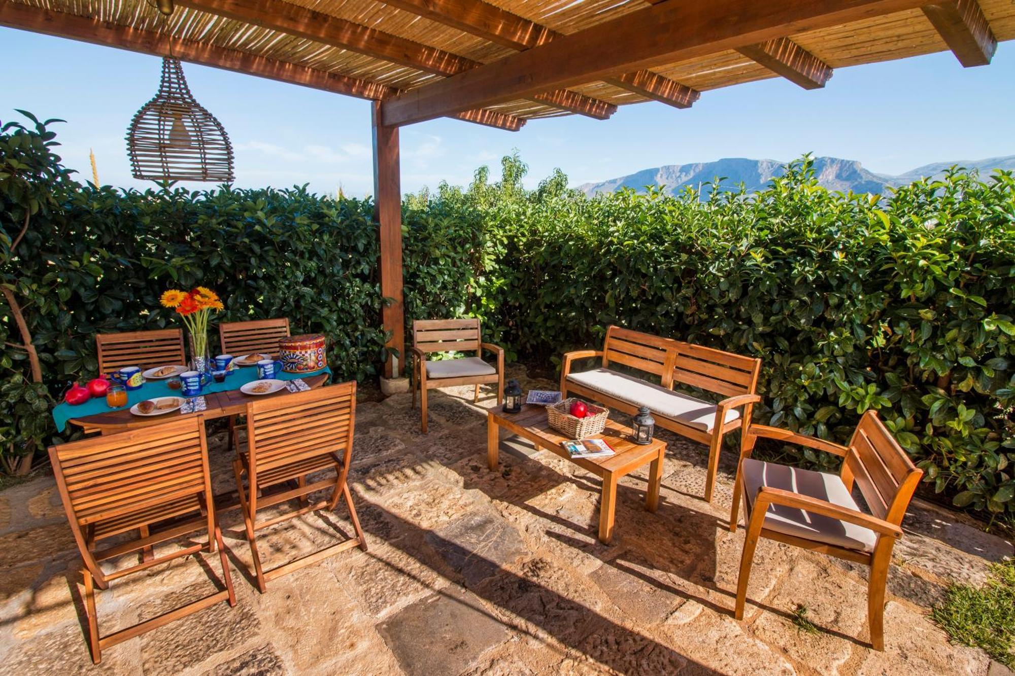 Villa con piscina Casale di Giò nel Golfo di Castellammare Partinico Exterior foto